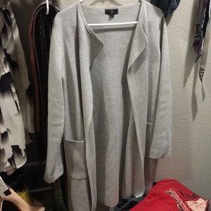 J Crew collarless sweater